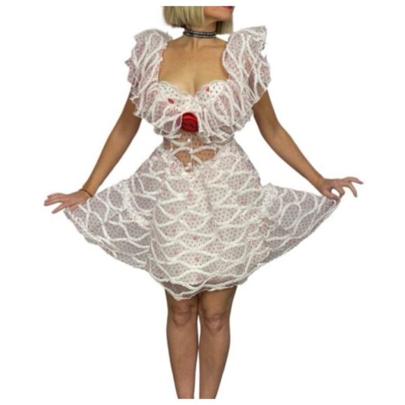 NWT - For Love & Lemons Llaria Mini Dress - Picture 2 of 7